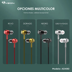 Audífonos con Calidad Estéreo AD490