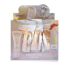 (12 pzas) Bloqueador Solar spf50 R1279 SANIYE