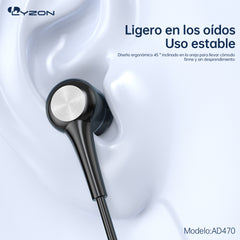 CDMX-Audífono 3.5MM AD470