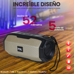 BOCINA BLUETOOTH REGARGABLE C10