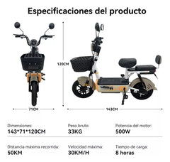 BICICLETA ELECTRICA CX-D12