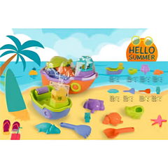 Set juego de piezas de plastico diseño de playa - KG-1015