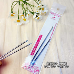 Aguja para puntos negros XYM-3 TJTL