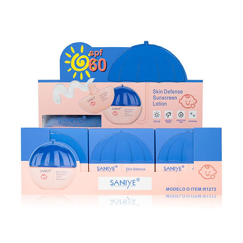(12 pzas) Bloqueador Solar para niños R1272 SANIYE
