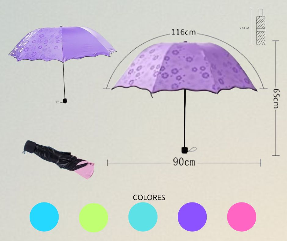 PARAGUAS MAGICO DE BOLSILLO