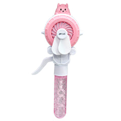 Mini Ventilador Portatil Con Burbujas FX