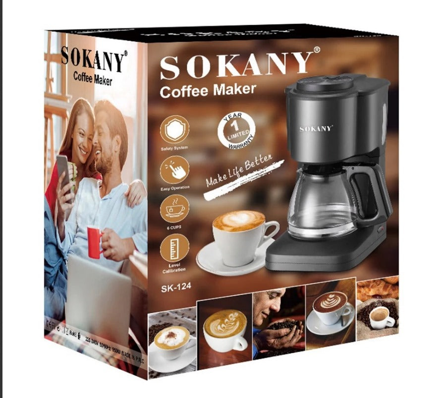 Cafetera electrica SOKANY HW-KFJ