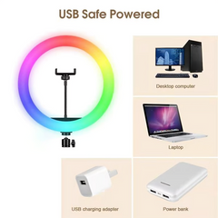 Aro de luz RGB 18" DP-10177