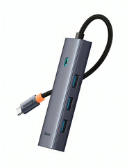 Hub adaptador tipo c de 5 puertos 4 usb y hdmi  HUB052