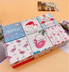 Caja de regalo diseño flamenco - CDLH-11